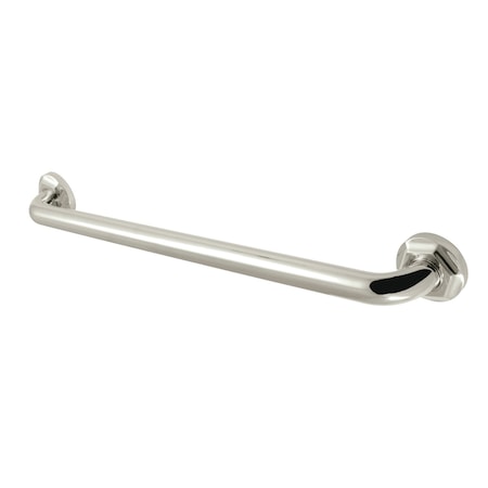 Metropolitan Contemporary Grab Bar, 26-13/16" L, 17 ga. Brass, Polished Nickel DR714246